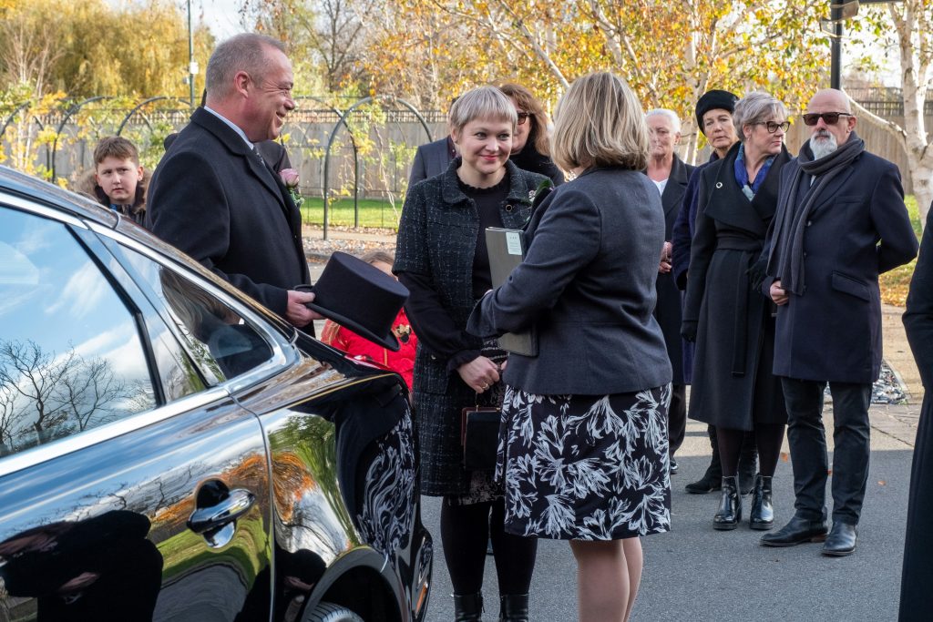 Image of funeral director